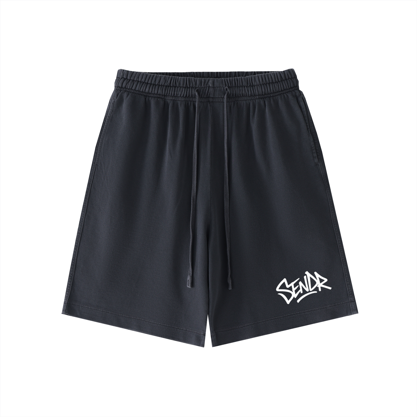 SENDR black and white shorts unisex